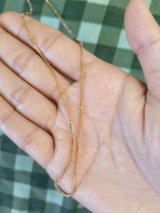 anti tarnish waterproof Gold necklace bracelet set
