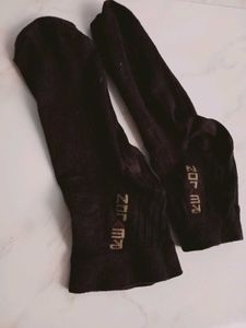 Cozy brown ankle Socks