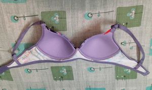 Abstract Print Padded Bra(adjustable straps)