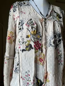 Bohemian Floral Print shirt