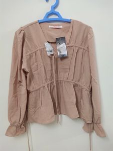 Coffee Color Top