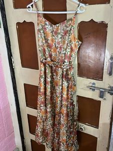 Floral Print Midi Dress