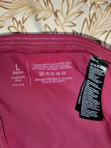 Burgundy Briefs period penty