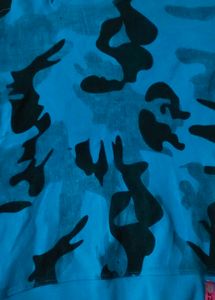 Blue Camo Crewneck Sweatshirt