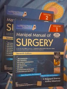[bundle] Manipal Manual of Surgery 2 Volumes