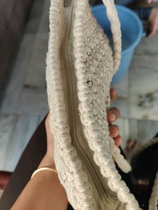 Handmade Macrame Clutch
