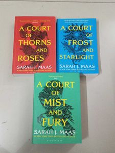 ACOTAR Series Books by Sarah J. Maas (3-Book Set)