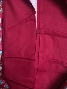 Embroidered pink Kurta Set
