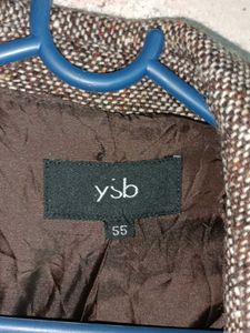 Stylish Women's Tweed Double-Breasted Coat