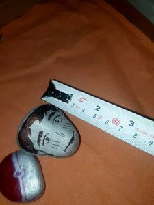 Hand-Painted Anime Character Rocks