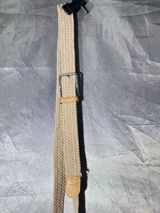 Braided Beige Belt