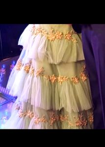 Sea Green Engagement/ Reception Gown -36"