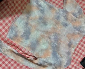 The Ordinary Tie-Dye Button Up Top/ Cardigan