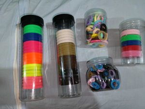 Colorful Hair Ties Set
