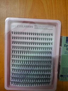 DIY Eyelashes +Glue