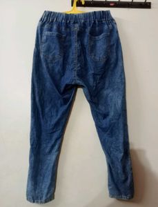 👖 Light Blue Stretch Denim Jegging