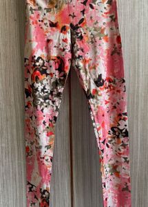 Vibrant Floral Print Leggings