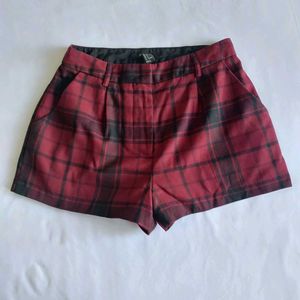 Foreven 21 Tartan Plaid Shorts