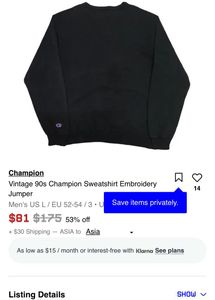 Champion Vintage 90s Sweatshirt