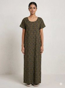 Comfortable Printed Maxi Dress