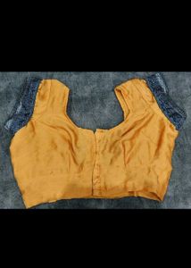 Yellow Embroidered Blouse