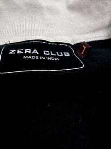 Vintage Zara Club Quarter Zip tshirt
