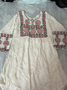 Embroidered Short Kurti