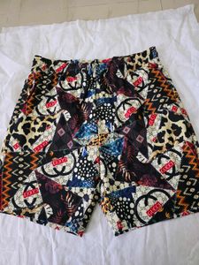 Designer Patchwork Shorts