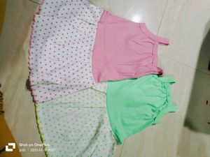 Pack Of 2 Baby Girls Frock