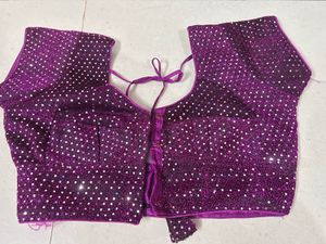 y2k mumma half net chatpate saree