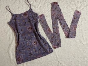 Sparkly Desi kurti with duppata no pant