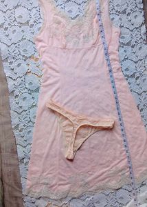 Lace Trimmed Camisole Slip