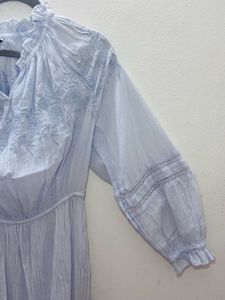 M&amp;S Blue Dress