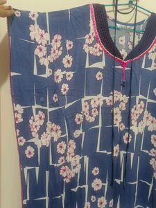 Bohemian Floral Kaftan Nighty