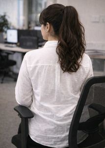 Classic White Button-Up Shirt