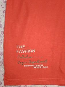 Men's Red Graphic Polo T-Shirt