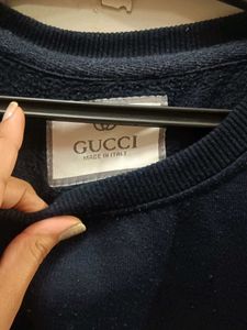 Gucci Denim Apparel Sweatshirt