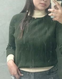 High Neck Sweater