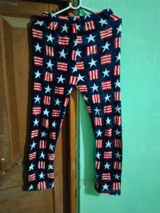 length 36,American Flag Pattern Fleece Pants