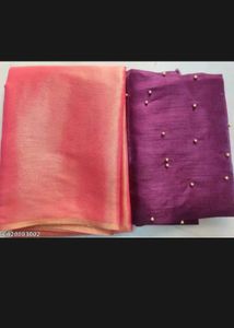Elegant Silk Blend Saree
