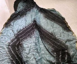 Beautiful Tie-Dye Dupatta with Sequins