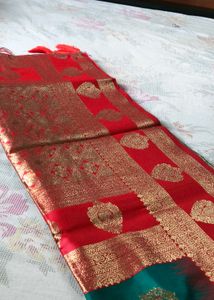 Premium Kanjivaram Saree with blouse piece