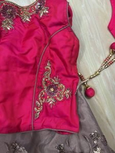 Embroidered Lehenga Choli Set