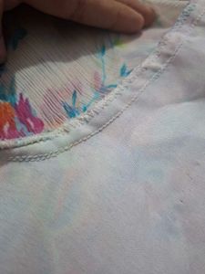 Floral Print Kurta