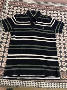 Nautica Striped Polo Shirt
