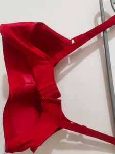 Red Padded Bra new and fix rate