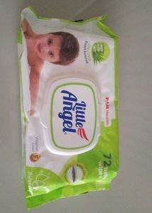 Little Angel Baby Wipes - 72 Count