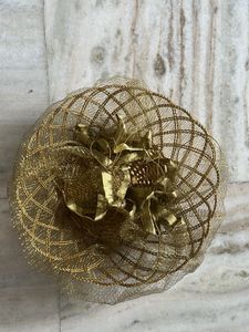 Two Diwali Gift - Basket Decorative Gold Wire