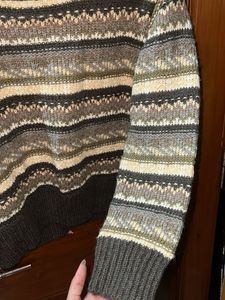 Zudio Knit Striped Sweater
