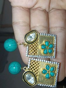 Boho Style Gemstone Earrings